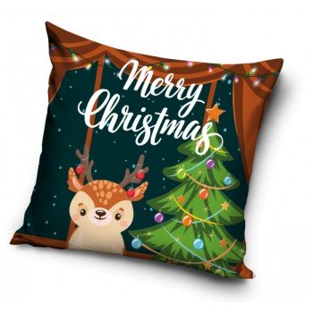 Merry Christmas, Karácsony párnahuzat 40*40 cm Merry Christmas, Karácsony párnahuzat 40*40 cm