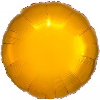 Metallic Gold kör fólia lufi 43 cm Metallic Gold kör fólia lufi 43 cm