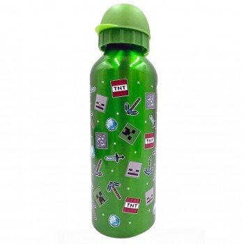 Minecraft alumínium kulacs 500 ml
