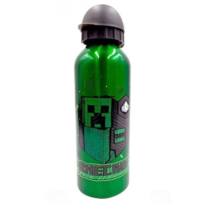 Minecraft alumínium kulacs 500 ml