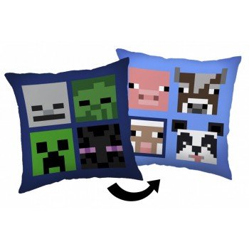 Minecraft Bad Mobs párna, díszpárna 40*40 cm Minecraft Bad Mobs párna, díszpárna 40*40 cm