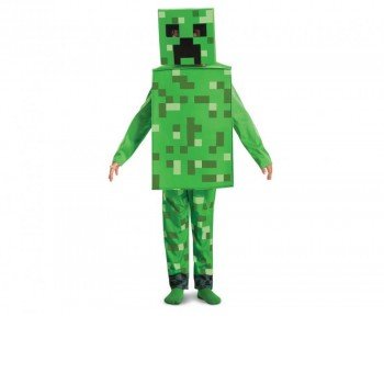 Minecraft Creeper Fancy jelmez 10-12 év Minecraft Creeper Fancy jelmez 10-12 év