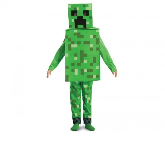 Minecraft Creeper Fancy jelmez 10-12 év Minecraft Creeper Fancy jelmez 10-12 év