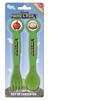Minecraft evőeszköz készlet - 2 darabos Minecraft evőeszköz készlet - 2 darabos