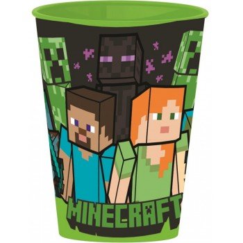 Minecraft pohár, műanyag 260 ml