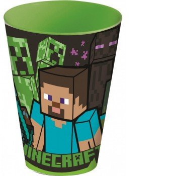 Minecraft pohár, műanyag 430 ml