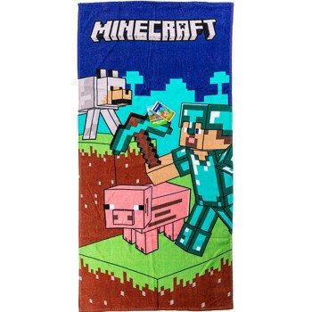 Minecraft Diamond Armor fürdőlepedő, strand törölköző 70x140cm Minecraft Diamond Armor fürdőlepedő, strand törölköző 70x140cm