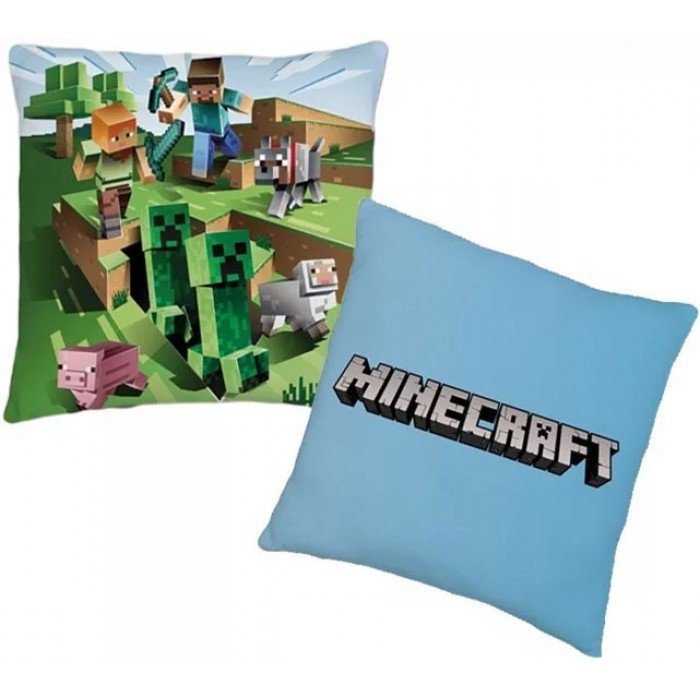 Minecraft párna, díszpárna 40*40 cm