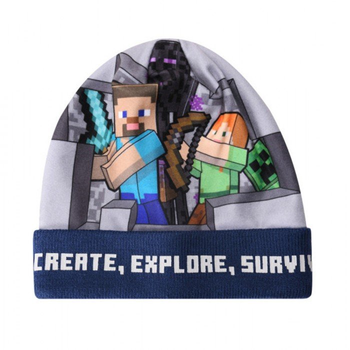 Minecraft Explore gyerek sapka 54 cm