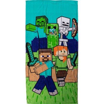 Minecraft fürdőlepedő, strand törölköző 70x140cm Minecraft fürdőlepedő, strand törölköző 70x140cm