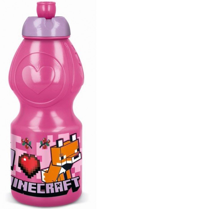 Minecraft Girls Line kulacs, sportpalack 400 ml