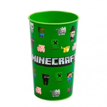Minecraft Green műanyag pohár 250 ml Minecraft Green műanyag pohár 250 ml