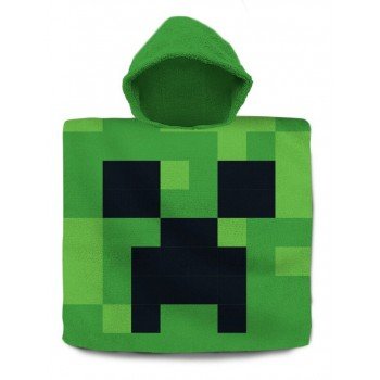 Minecraft strand törölköző poncsó 60x120 cm Minecraft strand törölköző poncsó 60x120 cm
