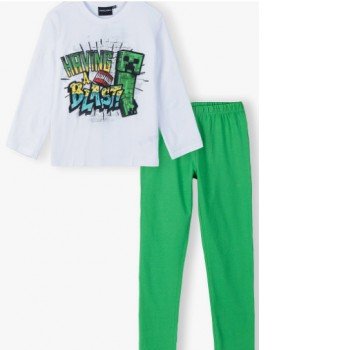 Minecraft gyerek hosszú pizsama 12 év Minecraft gyerek hosszú pizsama 12 év