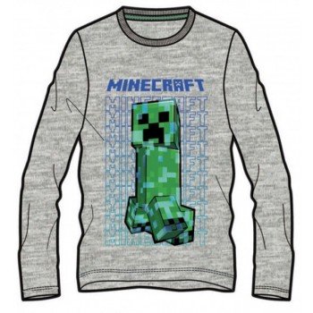 Minecraft gyerek hosszú ujjú póló, felső 10 év Minecraft gyerek hosszú ujjú póló, felső 10 év