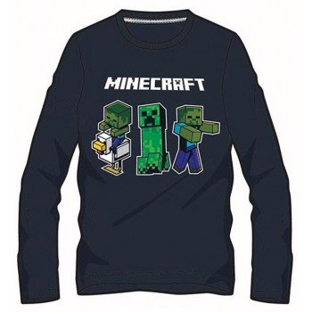 Minecraft gyerek hosszú ujjú póló, felső 6 év Minecraft gyerek hosszú ujjú póló, felső 6 év
