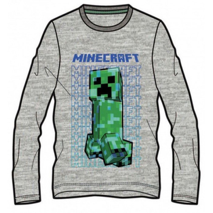 Minecraft gyerek hosszú ujjú póló, felső 6 év