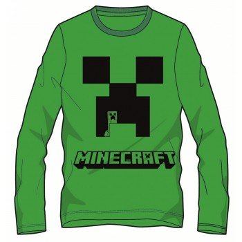 Minecraft gyerek hosszú ujjú póló, felső 8 év Minecraft gyerek hosszú ujjú póló, felső 8 év