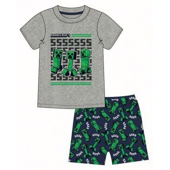 Minecraft gyerek rövid pizsama 9 év