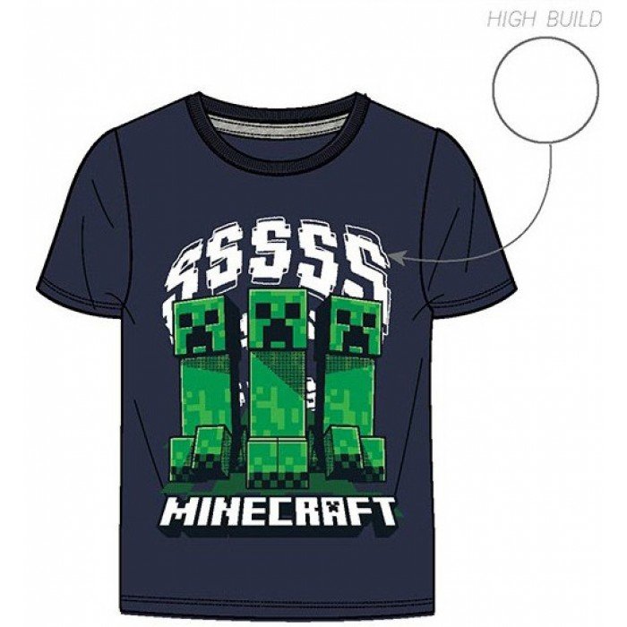 Minecraft gyerek rövid póló, felső 12 év
