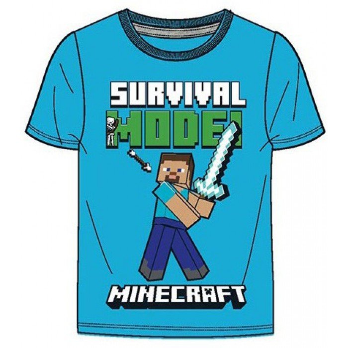 Minecraft gyerek rövid póló, felső 9 év