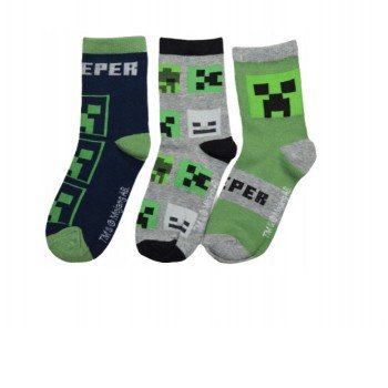 Minecraft Skeleton gyerek zokni 27/30