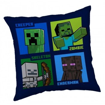 Minecraft Mob Callout párna, díszpárna 40*40 cm Minecraft Mob Callout párna, díszpárna 40*40 cm
