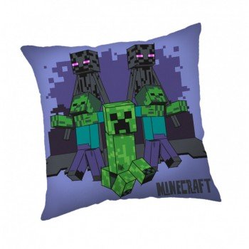 Minecraft Mob Mayhem párna, díszpárna 40x40 cm Minecraft Mob Mayhem párna, díszpárna 40x40 cm