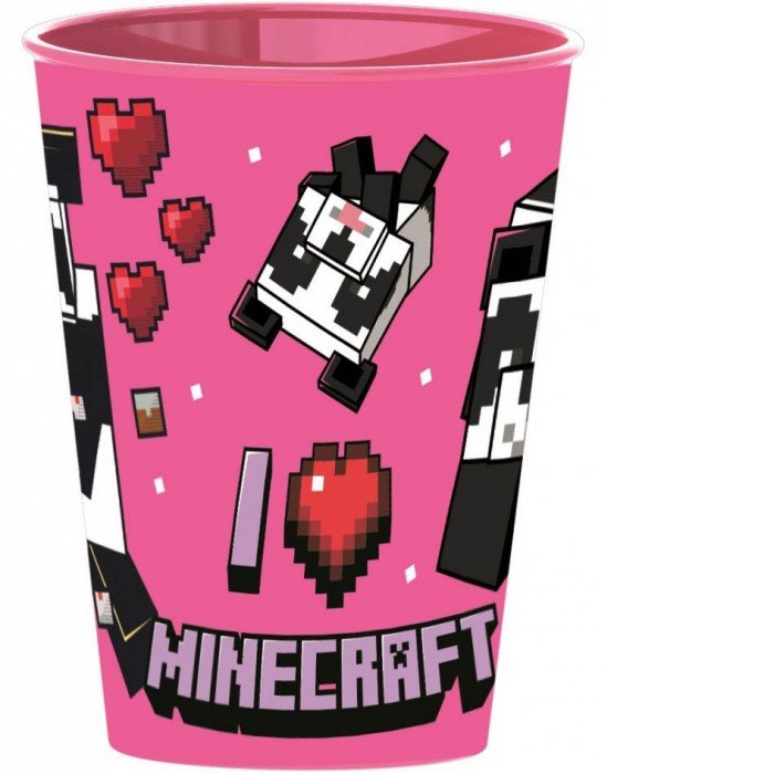 Minecraft pohár, műanyag 260 ml