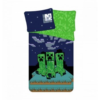 Minecraft Sssleep Tight ágyneműhuzat 140×200cm, 70×90 cm Minecraft Sssleep Tight ágyneműhuzat 140×200cm, 70×90 cm