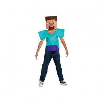Minecraft Steve Essential jelmez 5-6 év Minecraft Steve Essential jelmez 5-6 év