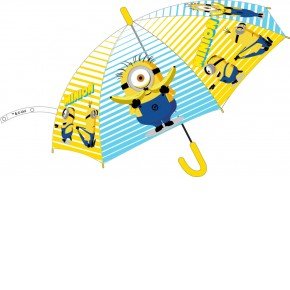 Minyonok gyerek félautomata esernyő Ø68 cm