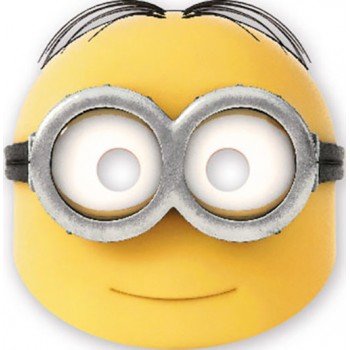 Minions The Rise of Gru, Minyonok Maszk, álarc 6 db-os Minions The Rise of Gru, Minyonok Maszk, álarc 6 db-os