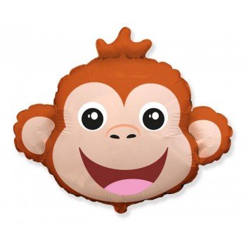 Monkey, Majom fólia lufi 77 cm (WP) Monkey, Majom fólia lufi 77 cm (WP)
