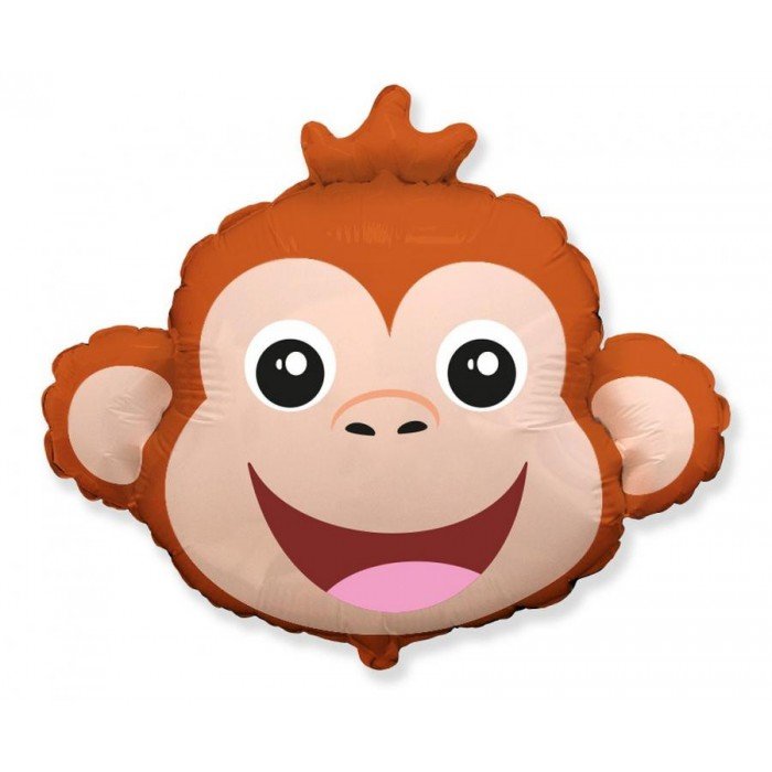 Monkey, Majom fólia lufi 77 cm (WP)