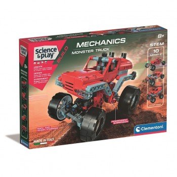 Monster Truck Mechanics 10 az 1-ben építőjáték Clementoni Monster Truck Mechanics 10 az 1-ben építőjáték Clementoni