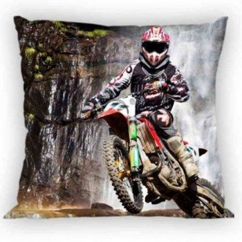 Motokrossz Mud párnahuzat 40x40 cm Motokrossz Mud párnahuzat 40x40 cm