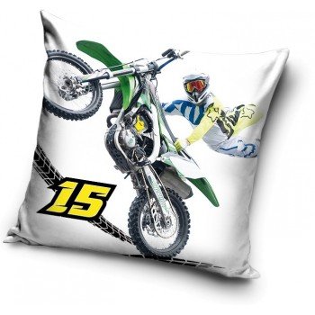 Motokrossz párna, díszpárna 40*40 cm Motokrossz párna, díszpárna 40*40 cm