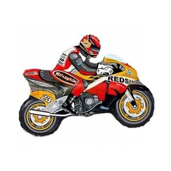 Motor Orange-Red, Motor fólia lufi 36 cm (WP) Motor Orange-Red, Motor fólia lufi 36 cm (WP)