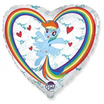 My Little Pony Clouds, Én kicsi pónim fólia lufi 46 cm My Little Pony Clouds, Én kicsi pónim fólia lufi 46 cm