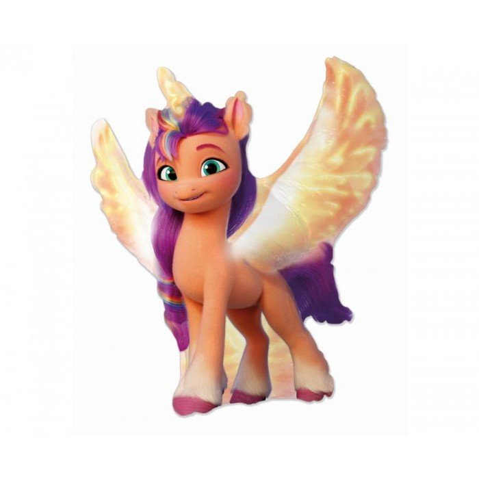 My Little Pony Sunny, Én kicsi pónim fólia lufi 36 cm (WP)