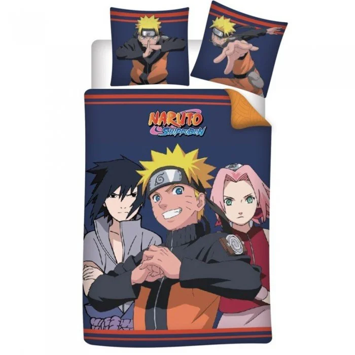 Naruto ágyneműhuzat 140×200cm, 60×70 cm Naruto ágyneműhuzat 140×200cm, 60×70 cm
