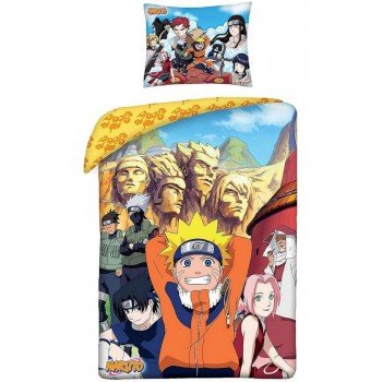Naruto Konoha ágyneműhuzat 140×200cm, 70×90 cm Naruto Konoha ágyneműhuzat 140×200cm, 70×90 cm
