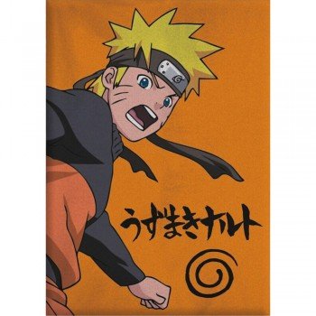 Naruto Orange polár takaró 100x140cm Naruto Orange polár takaró 100x140cm
