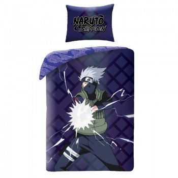 Naruto Hatake Kakasi ágyneműhuzat 140×200cm, 70×90 cm microfibre Naruto Hatake Kakasi ágyneműhuzat 140×200cm, 70×90 cm microfibre