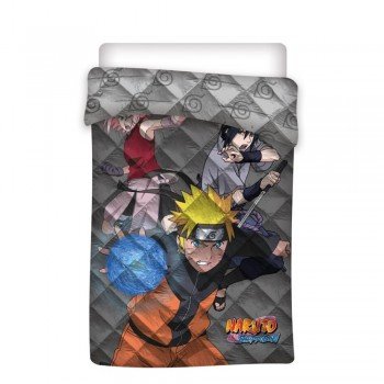 Naruto Team 7 ágytakaró, polár takaró 140x200cm Naruto Team 7 ágytakaró, polár takaró 140x200cm