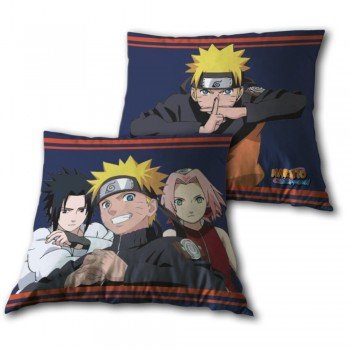 Naruto Team párna, díszpárna 35x35 cm Naruto Team párna, díszpárna 35x35 cm