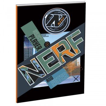Nerf B/5 vonalas füzet 40 lapos Nerf B/5 vonalas füzet 40 lapos