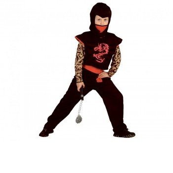 Red Dragon Ninja, Nindzsa jelmez 120/130 cm