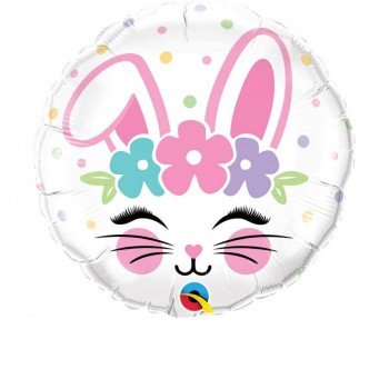 Bunny, Nyuszi fólia lufi 46 cm Bunny, Nyuszi fólia lufi 46 cm
